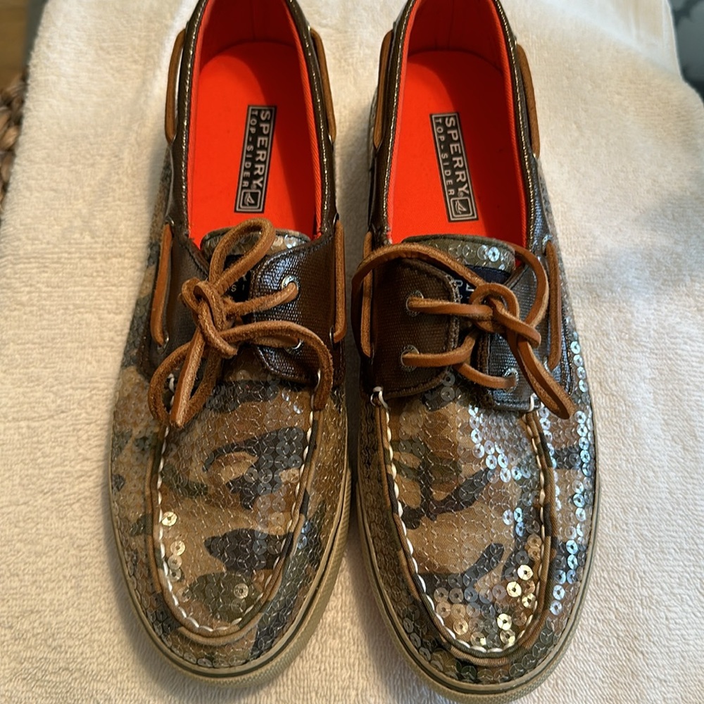 Sperry Camouflage Boat Shoes Gem